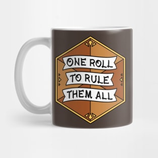 Wooden dice Mug